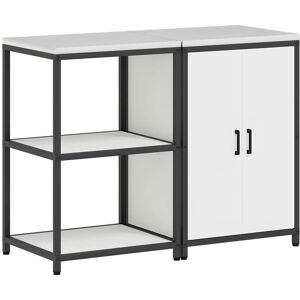 vidaXL Zestaw do przechowywania w kuchni 2 pcs Biały 120 x 50 x 92 cm vidaXL Zestaw do przechowywania w kuchni 2 pcs Biały 120 x 50 x 92 cm