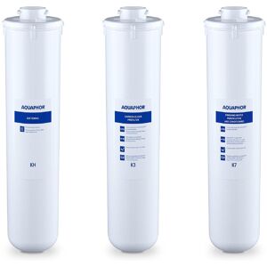Aquaphor Wkłady Do Filtra Podzlewowego K3 Kh K7 - Zestaw 3 Szt. Aquaphor Wkłady Do Filtra Podzlewowego K3 Kh K7 - Zestaw 3 Szt.