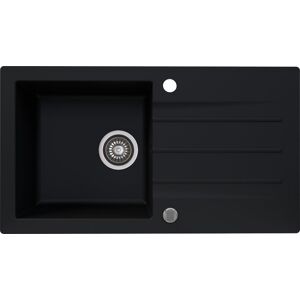 Zlew granitowy KERNAU KGS A 50 1B1D DEEP BLACK Zlew granitowy KERNAU KGS A 50 1B1D DEEP BLACK