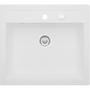 Zlew granitowy Kernau KGS I 60 1B Retro Pure White Zlew granitowy Kernau KGS I 60 1B Retro Pure White