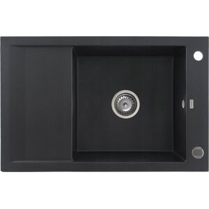 Zlew Kernau KGS M 6078 1B1D Black Metallic Granit Zlew Kernau KGS M 6078 1B1D Black Metallic Granit
