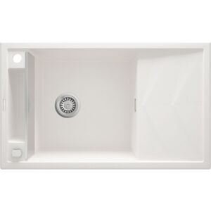 Deante Alabaster Magnetyczny Zlew Granitowy - 1 Komora, Odwracalny Deante Alabaster Magnetyczny Zlew Granitowy - 1 Komora, Odwracalny