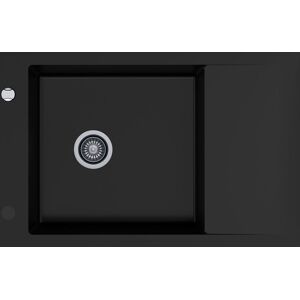 Zlewozmywak Kernau KGSM6078 1B1D Deep Black Granit Zlewozmywak Kernau KGSM6078 1B1D Deep Black Granit