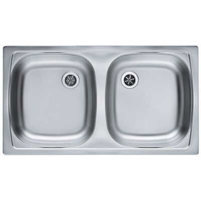 Alveus Basic 160 Satynowy zlew kuchenny - Zlew kuchenny Alveus Basic 160 Satynowy zlew kuchenny - Zlew kuchenny