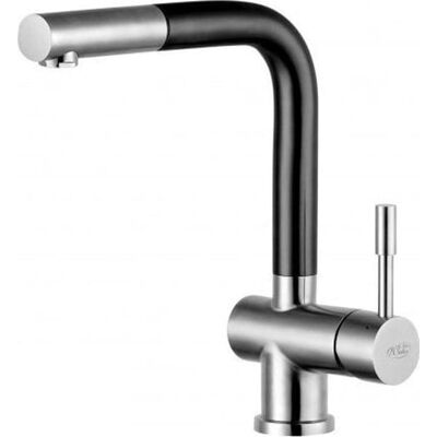 Bateria Blue Water Corsa Stal Szczotkowana Inox + Czarny Mat (Bw-5901730612950) Bateria Blue Water Corsa Stal Szczotkowana Inox + Czarny Mat (Bw-5901730612950)