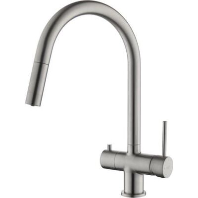 BLUE WATER - CYRUS - Antique Brass Brushed - Kitchen Faucet BLUE WATER - CYRUS - Antique Brass Brushed - Kitchen Faucet