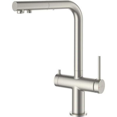 Bateria BLUE WATER DELTA FILTER w kolorze stal szczotkowana INOX do wody filtrowanej (BW-5901730617306) Bateria BLUE WATER DELTA FILTER w kolorze stal szczotkowana INOX do wody filtrowanej (BW-5901730617306)