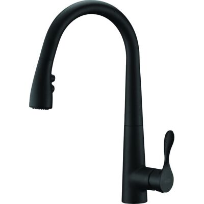 Blue Water - Stabili BW-5901730615920 - Czarny mat - 360° obrotowy wylot - Ceramiczna głowica - Bateria Blue Water - Stabili BW-5901730615920 - Czarny mat - 360° obrotowy wylot - Ceramiczna głowica - Bateria