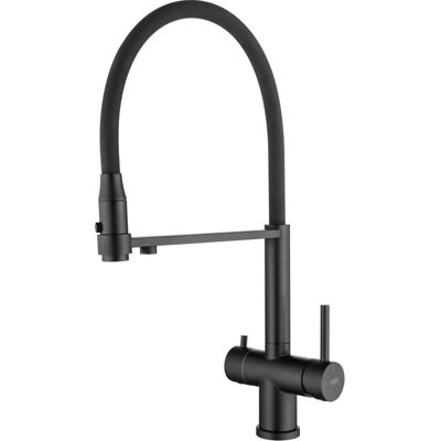 Bateria Blue Water Tusar Czarny Mat (Bw-5901730616910) Bateria Blue Water Tusar Czarny Mat (Bw-5901730616910)