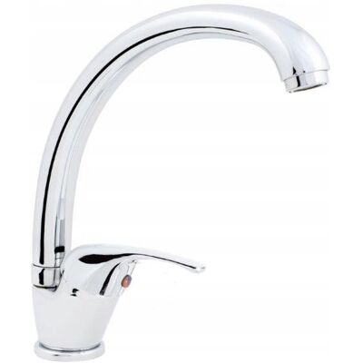 Hydroland Bateria kuchenna stojąca skośna „S' Nano chrom Hydroland Bateria kuchenna stojąca skośna „S' Nano chrom