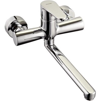 Ferro Bateria zlewozmywakowa ALGEO ścienna, chrom Ferro Bateria zlewozmywakowa ALGEO ścienna, chrom