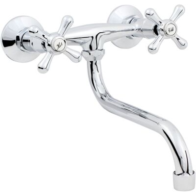 Bateria zlewozmywakowa ścienna Retro Hydroland B204 Bateria zlewozmywakowa ścienna Retro Hydroland B204