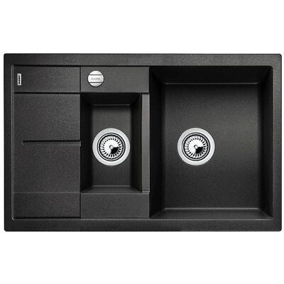 Blanco METRA 6 S Compact Silgranit PuraDur Antracyt odwracalny, korek auto. 513473 Blanco METRA 6 S Compact Silgranit PuraDur Antracyt odwracalny, korek auto. 513473