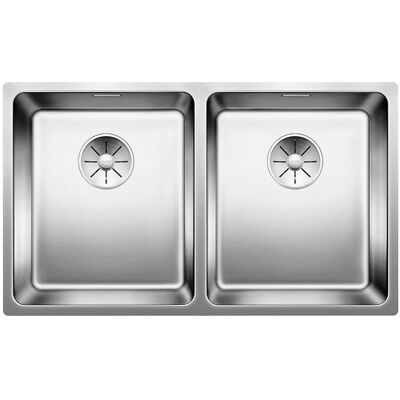 Blanco Zlew ANDANO 340/340-U Stal polerowana, InFino 522983 Blanco Zlew ANDANO 340/340-U Stal polerowana, InFino 522983