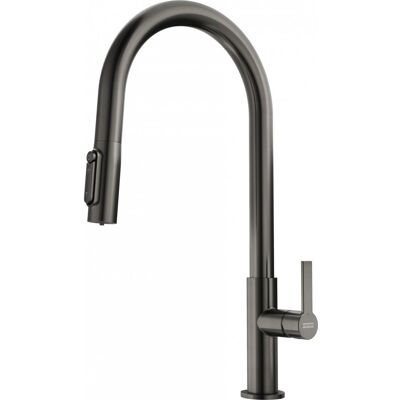 Franke - Bateria kuchenna do wody filtrowanej Maris Slim Clear Water J pull-out Antracytowa Franke - Bateria kuchenna do wody filtrowanej Maris Slim Clear Water J pull-out Antracytowa