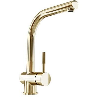 GLOBALO Bateria kuchenna z wyciąganą wylewką Lobio Light Gold - Użyj kodu 9GLB23 i płać mniej GLOBALO Bateria kuchenna z wyciąganą wylewką Lobio Light Gold - Użyj kodu 9GLB23 i płać mniej