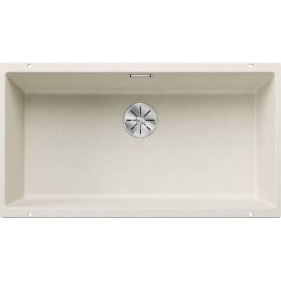 BLANCO - SUBLINE 800-U - Silgranit - Biały - Zlewozmywak nakładany BLANCO - SUBLINE 800-U - Silgranit - Biały - Zlewozmywak nakładany