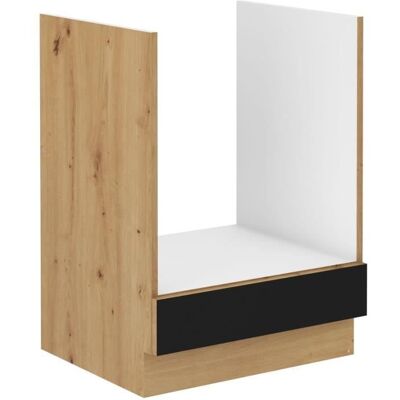 Inny producent Modena - Mebel Dolny Do Piekarnika - 60 X 52 X 82 Cm - Dąb Rzemieślniczy / Matowa Czerń - Blat Roboczy Nie Wchodzi W Skład Zestawu Inny producent Modena - Mebel Dolny Do Piekarnika - 60 X 52 X 82 Cm - Dąb Rzemieślniczy / Matowa Czerń - Blat Roboczy Nie Wchodzi W Skład Zestawu
