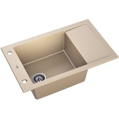 Axis MODERNO ZLEW GRANITOWY BUDDY 40 BEŻ MANUALNY Axis MODERNO ZLEW GRANITOWY BUDDY 40 BEŻ MANUALNY