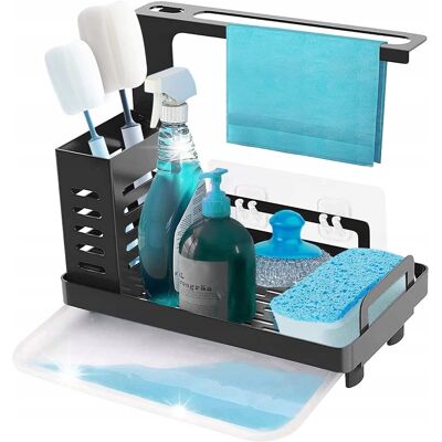 Inny producent ORGANIZER DO ZLEWU NA PŁYN NA GĄBKĘ KUCHENNY 3W1 Inny producent ORGANIZER DO ZLEWU NA PŁYN NA GĄBKĘ KUCHENNY 3W1