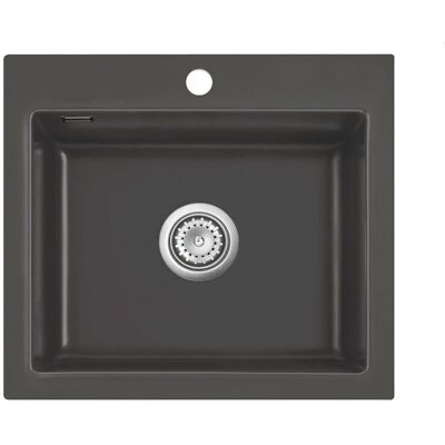 Systemceram - Keradomo Mera 57 - ręczna obsługa - otwór na kran - Sink Systemceram - Keradomo Mera 57 - ręczna obsługa - otwór na kran - Sink