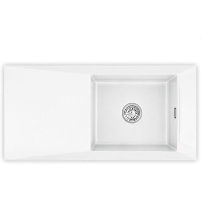 Systemceram - Keradomo Siro 100 - Odwracalny - Sink Systemceram - Keradomo Siro 100 - Odwracalny - Sink