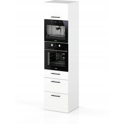 Concordia SZAFKA KUCHENNA SŁUPEK POD PIEKARNIK STOJĄCA 3 SZUFLADY BIAŁY MAT 60CM Concordia SZAFKA KUCHENNA SŁUPEK POD PIEKARNIK STOJĄCA 3 SZUFLADY BIAŁY MAT 60CM