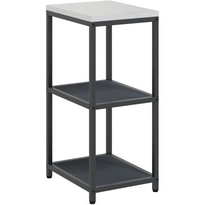 vidaXL Półka do przechowywania w kuchni Antracyt 60 x 50 x 92 cm Stal vidaXL Półka do przechowywania w kuchni Antracyt 60 x 50 x 92 cm Stal