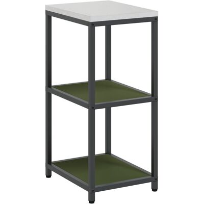 vidaXL Półka do przechowywania w kuchni Oliwkowy 60 x 50 x 92 cm Stal vidaXL Półka do przechowywania w kuchni Oliwkowy 60 x 50 x 92 cm Stal