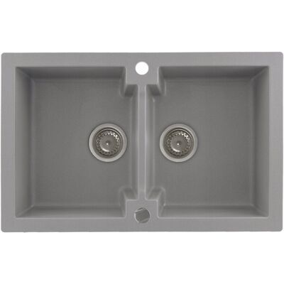 Zlew granitowy Kernau KGS A 80 2B Grey Metallic Zlew granitowy Kernau KGS A 80 2B Grey Metallic