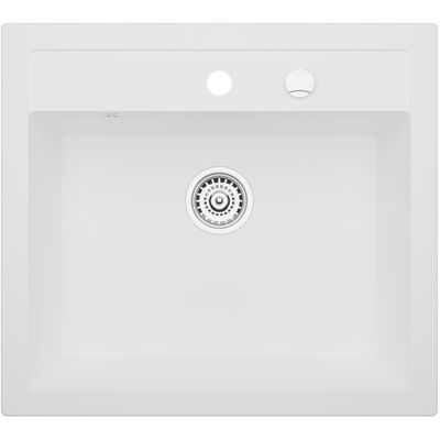 Zlew granitowy Kernau KGS I 60 1B Retro Pure White Zlew granitowy Kernau KGS I 60 1B Retro Pure White
