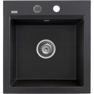 Zlew granitowy Kernau KGS M 45 1B Black Metallic Zlew granitowy Kernau KGS M 45 1B Black Metallic