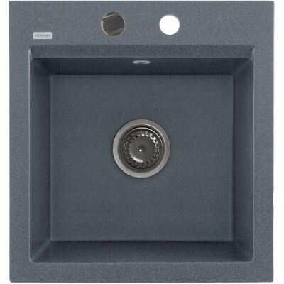Zlew granitowy Kernau KGS M 45 1B GRAPHITE Zlew granitowy Kernau KGS M 45 1B GRAPHITE