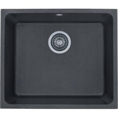 Zlew granitowy Kernau KGS U 60 1B Black Metallic Zlew granitowy Kernau KGS U 60 1B Black Metallic