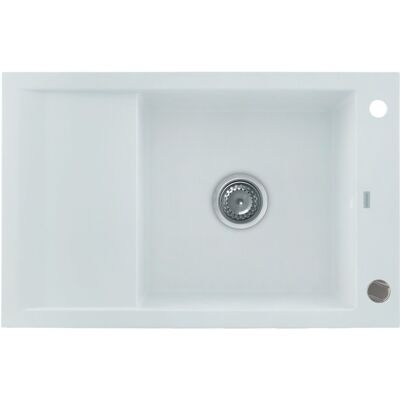 Zlew Kernau KGS M 6078 1B1D Pure White Granit Zlew Kernau KGS M 6078 1B1D Pure White Granit