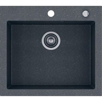 Zlewozmywak granitowy KERNAU KGS H 60 1B GRAPHITE Zlewozmywak granitowy KERNAU KGS H 60 1B GRAPHITE