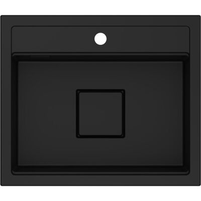 Zlewozmywak granitowy Kernau KGS R 60 1B Deep Black Zlewozmywak granitowy Kernau KGS R 60 1B Deep Black