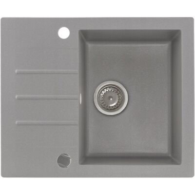 Zlewozmywak Kernau KGS A 4560 1B1D Grey Metallic Zlewozmywak Kernau KGS A 4560 1B1D Grey Metallic