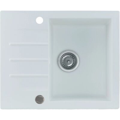 Zlewozmywak Kernau KGS A 4560 1B1D Pure White Zlewozmywak Kernau KGS A 4560 1B1D Pure White