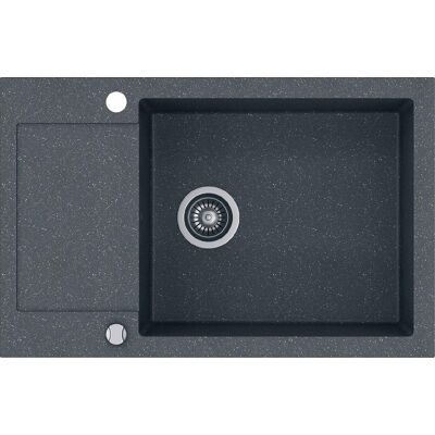 Zlewozmywak Kernau KGS H 6078 1B1D Graphite Zlewozmywak Kernau KGS H 6078 1B1D Graphite
