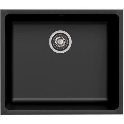 Zlewozmywak Kernau Kgsu 60 1B Deep Black Granit Zlewozmywak Kernau Kgsu 60 1B Deep Black Granit