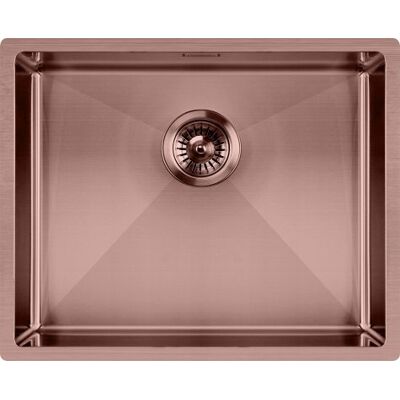 Zlewozmywak Kernau Kss U 61.1 1B Ss Copper Stalowy Zlewozmywak Kernau Kss U 61.1 1B Ss Copper Stalowy