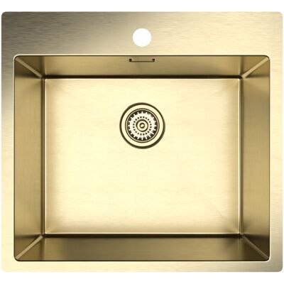 Zlewozmywak Stalowy Kernau Kssv 62 1b Ss Gold Zlewozmywak Stalowy Kernau Kssv 62 1b Ss Gold