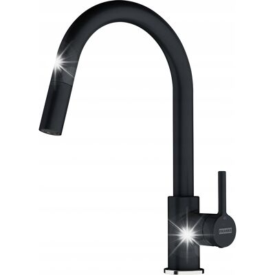 Bateria Franke Lina pull-out onyx 115.0626.055 Bateria Franke Lina pull-out onyx 115.0626.055