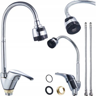 Hydrosan BATERIA KUCHENNA NABLATOWA CARSON GIĘTKA CHROMOWANA WYLEWKA PODSTAWA CHROM Hydrosan BATERIA KUCHENNA NABLATOWA CARSON GIĘTKA CHROMOWANA WYLEWKA PODSTAWA CHROM