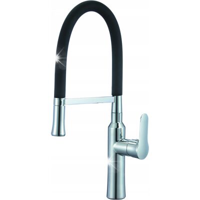 Hydroland BATERIA ZLEWOZMYWAKOWA CZARNA WYLEWKA FLEX ARIA Hydroland BATERIA ZLEWOZMYWAKOWA CZARNA WYLEWKA FLEX ARIA