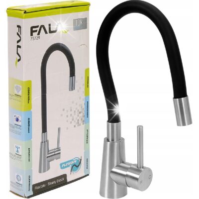 FALA Bateria Zlewozmywakowa Flexible Steely Black 75729 FALA Bateria Zlewozmywakowa Flexible Steely Black 75729