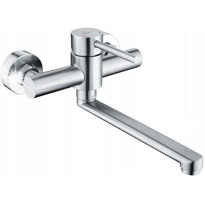 Bateria Zlewozmywakowa Ścienna Duro Acero 20 Cm Stal Nierdzewna Inox Bateria Zlewozmywakowa Ścienna Duro Acero 20 Cm Stal Nierdzewna Inox