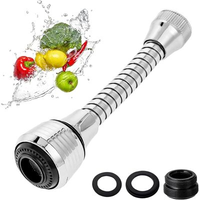 Inny producent Dysza Obrotowa Perlator Kranu Adapter Filtr Oszczędza Wodę Kuchenny Inny producent Dysza Obrotowa Perlator Kranu Adapter Filtr Oszczędza Wodę Kuchenny