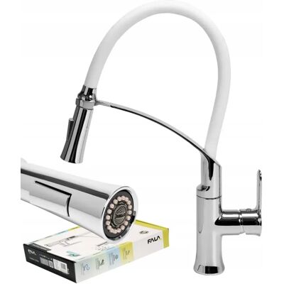Fala 75676 Bateria Zlewozmywakowa Z Elastyczną Wylewką Flexible 2-White Fala 75676 Bateria Zlewozmywakowa Z Elastyczną Wylewką Flexible 2-White